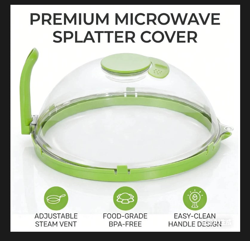 Tapa Protectora para Microondas Anti Salpicaduras