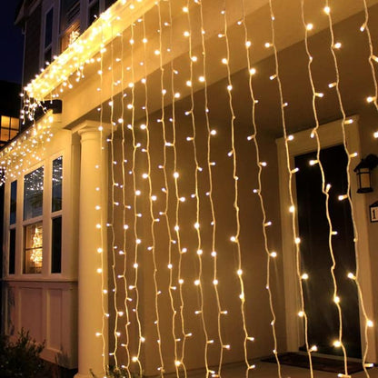 Luces de Cortina Decorativas 3×2 m – Iluminación para Hogar y Eventos
