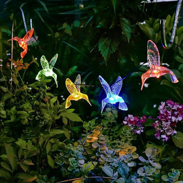 Guirnalda Solar LED de Colibríes